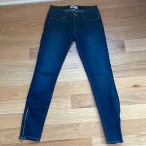 PAIGE Peg Ankle Zip 25 NWOT